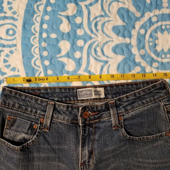 Levis Signature Mid Rise Boot Cut Women's Jeans size 6M - Picture 6 of 7